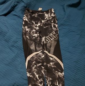 Pink ultimate high-waist ankle leggings